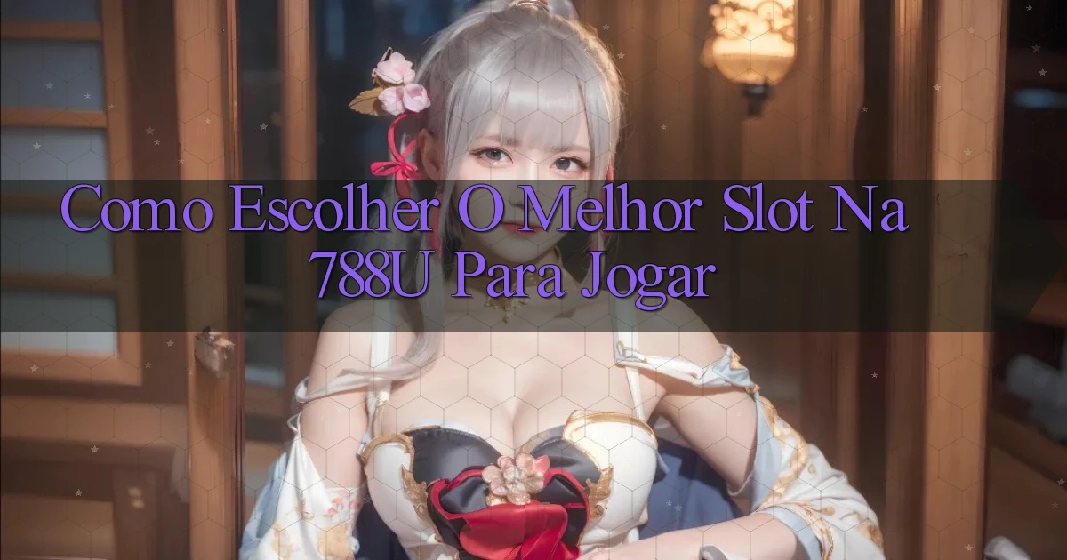 Como Escolher o Melhor Slot na 788u para Jogar