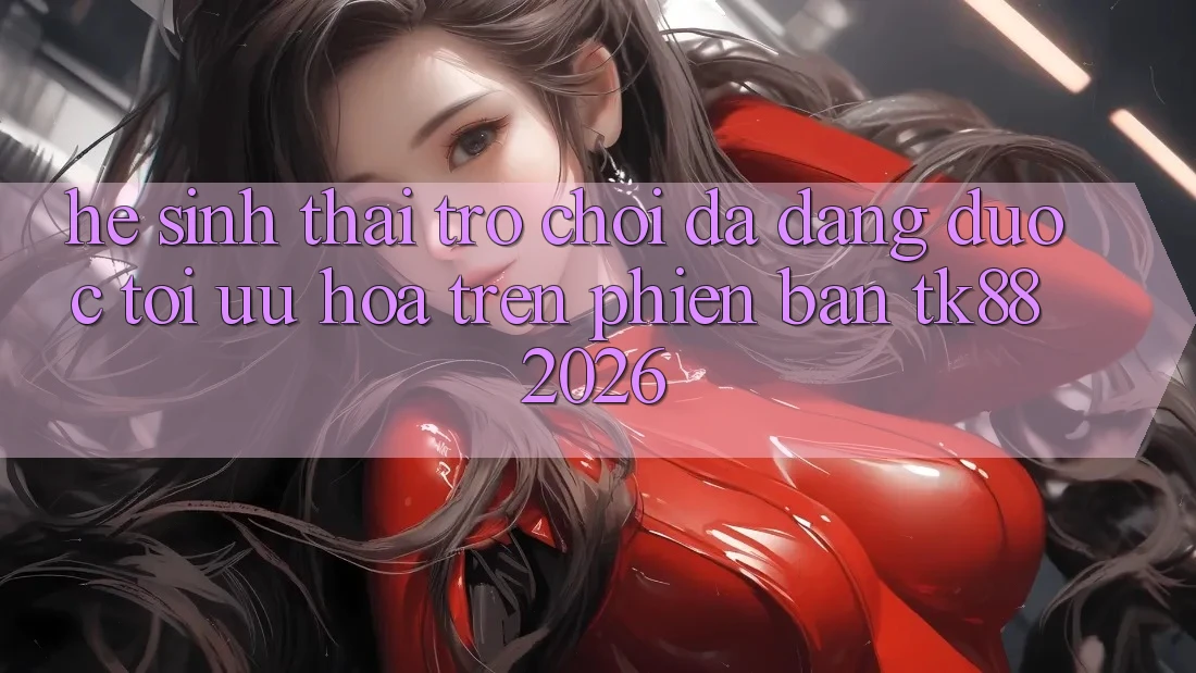 Hệ Sinh Thái Trò chơi Đa Dạng Được Tối Ưu Hóa Trên Phiên Bản TK88 2026 Hệ Sinh Thái Trò chơi Đa Dạng Được Tối Ưu Hóa Trên Phiên Bản TK88 2026