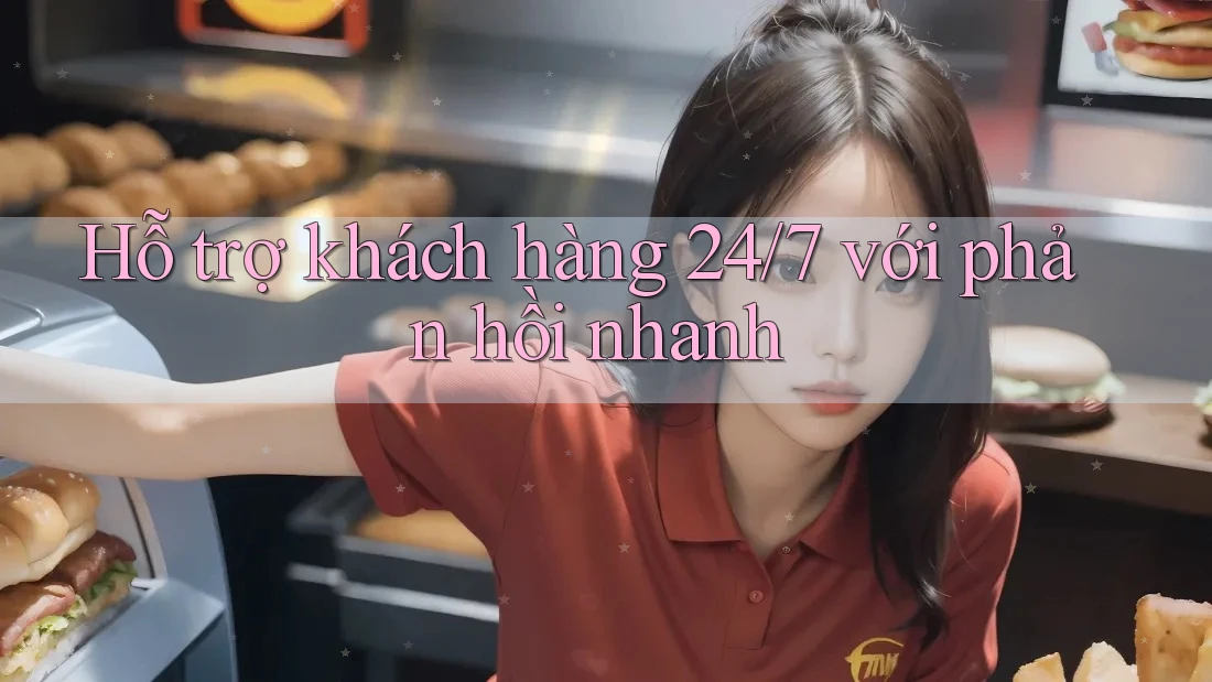Hỗ trợ khách hàng 24/7 với phản hồi nhanh Hỗ trợ khách hàng 24/7 với phản hồi nhanh