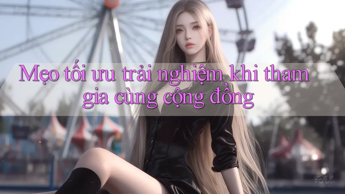 Mẹo tối ưu trải nghiệm khi tham gia cùng cộng đồng Mẹo tối ưu trải nghiệm khi tham gia cùng cộng đồng