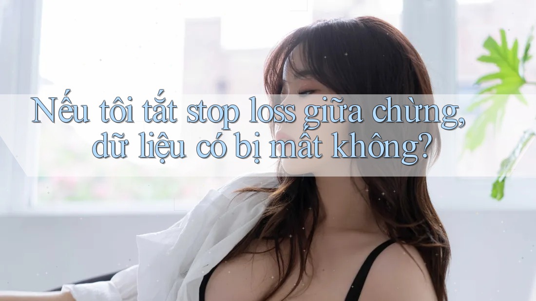 Nếu tôi tắt stop loss giữa chừng, dữ liệu có bị mất không? Nếu tôi tắt stop loss giữa chừng, dữ liệu có bị mất không?