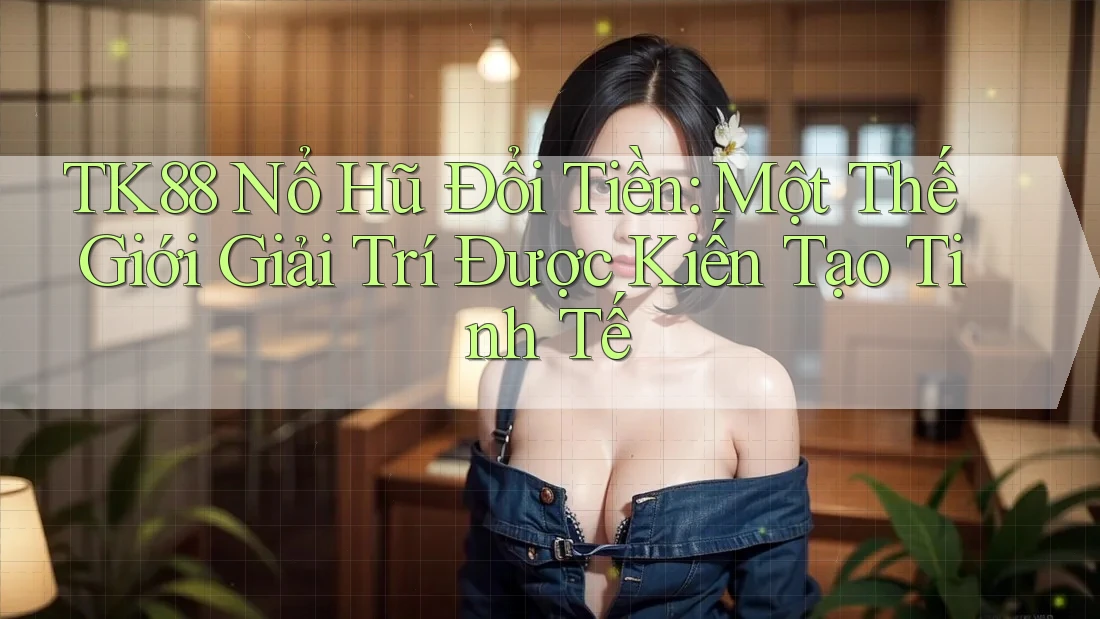 TK88 Nổ Hũ Đổi Tiền: Một Thế Giới Giải Trí Được Kiến Tạo Tinh Tế TK88 Nổ Hũ Đổi Tiền: Một Thế Giới Giải Trí Được Kiến Tạo Tinh Tế