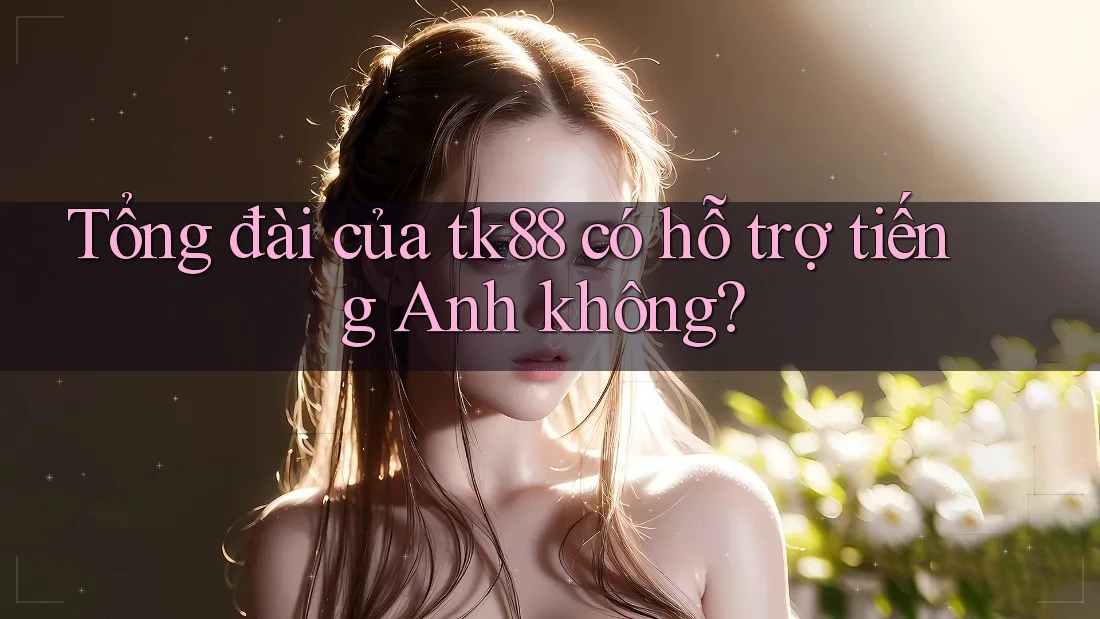 Tổng đài của tk88 có hỗ trợ tiếng Anh không? Tổng đài của tk88 có hỗ trợ tiếng Anh không?