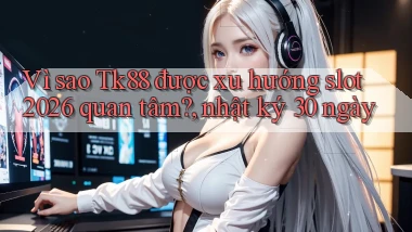 Vì sao Tk88 được xu hướng slot 2026 quan tâm, nhật ký 30 ngày