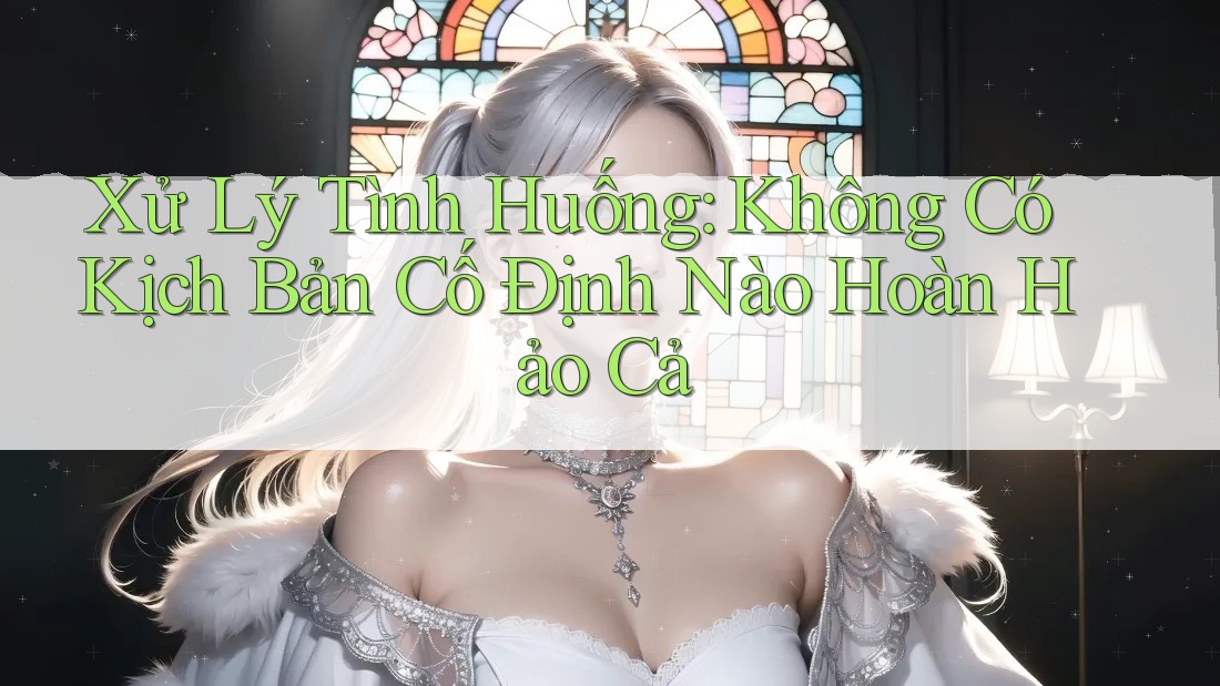 Xử Lý Tình Huống: Không Có Kịch Bản Cố Định Nào Hoàn Hảo Cả Xử Lý Tình Huống: Không Có Kịch Bản Cố Định Nào Hoàn Hảo Cả